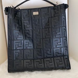 Fendi Embossed Tote